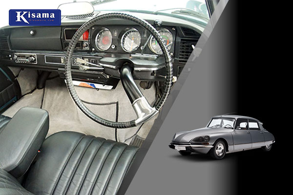 Vô lăng siêu chất của xe Citroen DS21